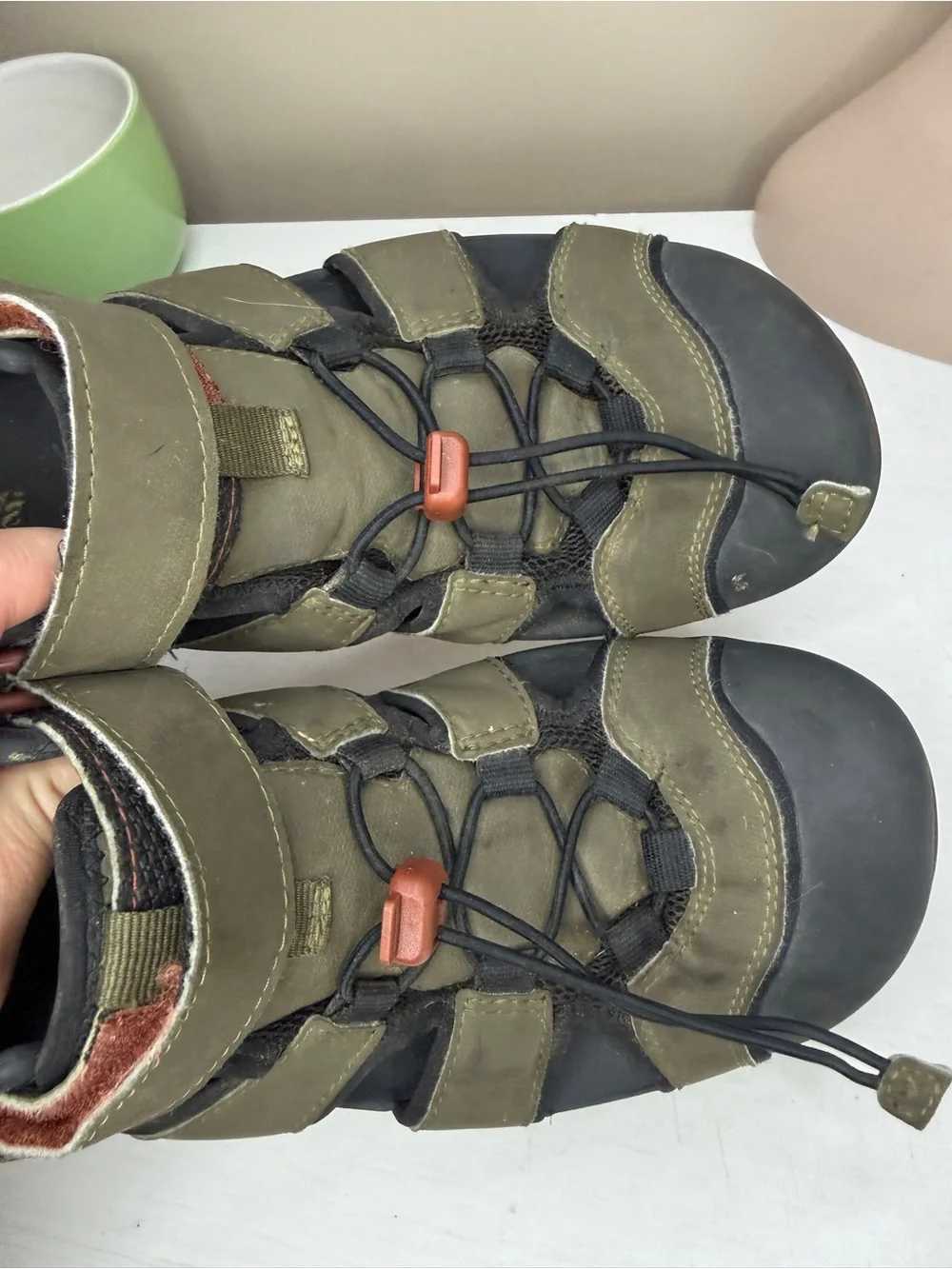 Teva mens flintwood sport water shoe sandal size 10